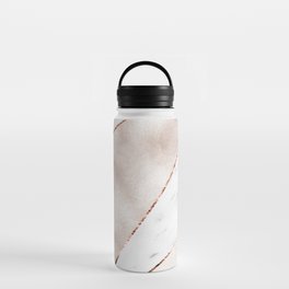 Spliced rose gold marble Water Bottle