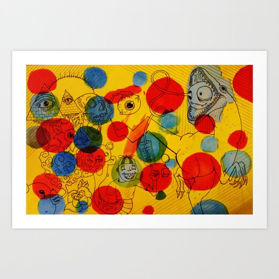 Seeing Spots Art Print