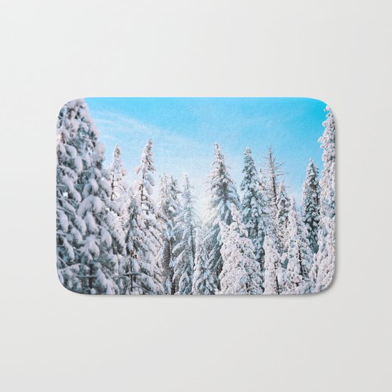 wintertime Bath Mat