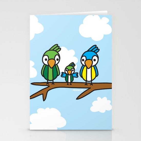 Proud Parrot Stationery Cards