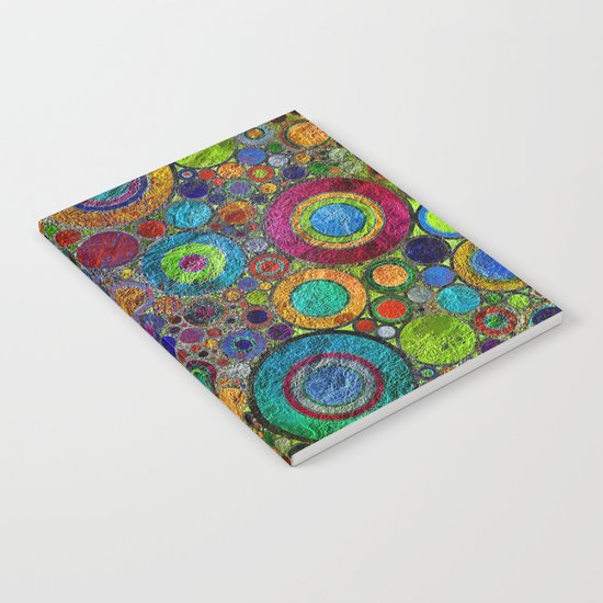 Rings pattern 2 Notebook
