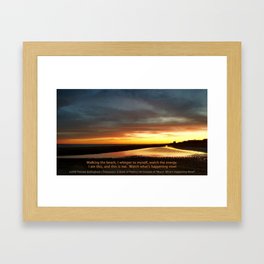 Watch What's Happening Now! Framed Art Print