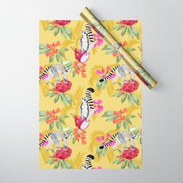 Lemur With Dragonfruit Y Wrapping Paper