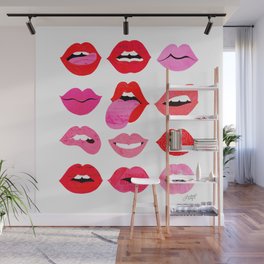 Lips of Love Wall Mural