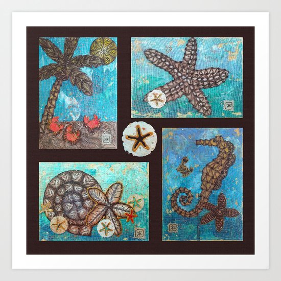 Sea Collection Art Print
