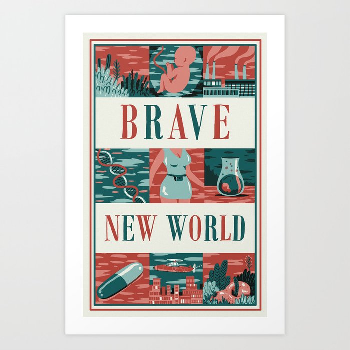 Brave New World Art Print