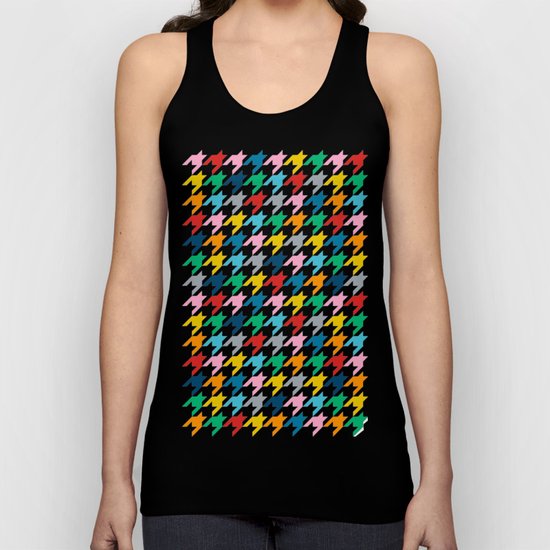 Puppytooth Unisex Tank Top