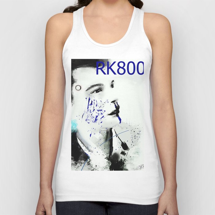Detroit Become Human Connor Rk800 Unisex Tank Top By Skycoda Society6