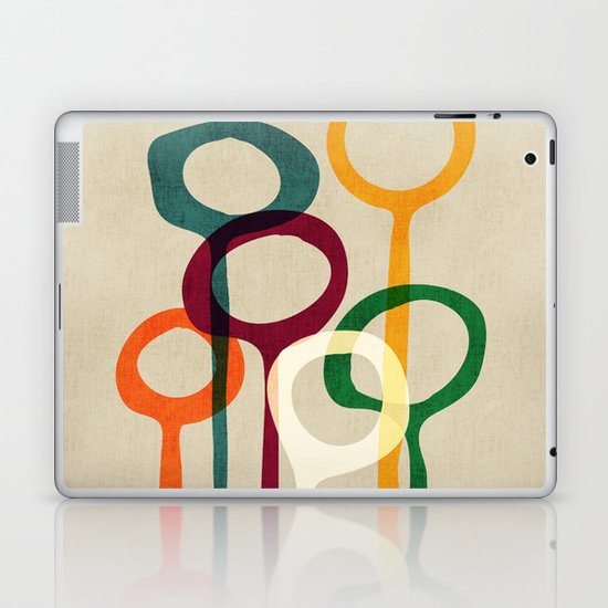 Blowing bubbles Laptop & iPad Skin