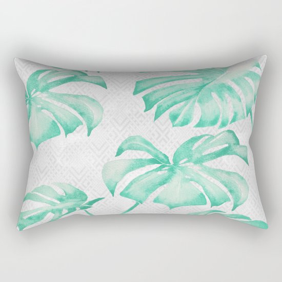 city leaf Rectangular Pillow