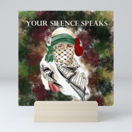 Free Palestine Mini Art Print