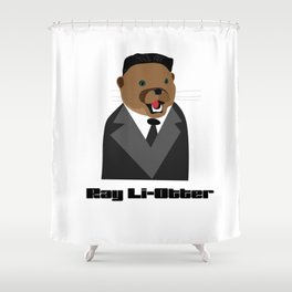 Ray Li-Otter Shower Curtain