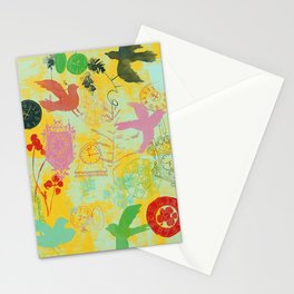 Time Waits Not [yellow] Stationery Cards
