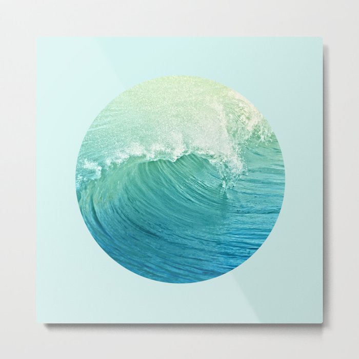 Catch the Wave Metal Print