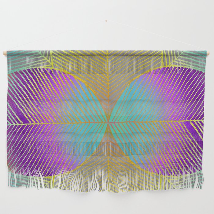 Colorful Peace Leaf Wall Hanging