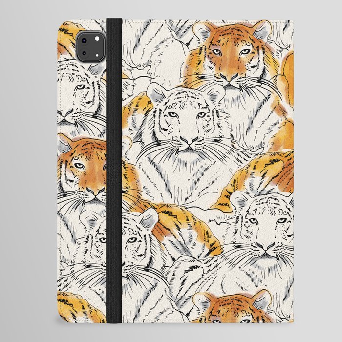 Tigers Chilling iPad Folio Case