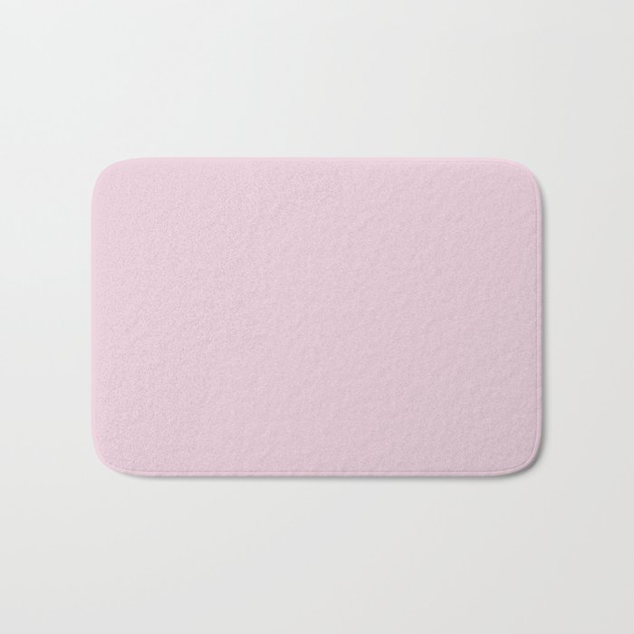 Creamy Freesia Pink Bath Mat