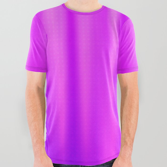Purple Pink and Blue Background Design. All Over Graphic Tee