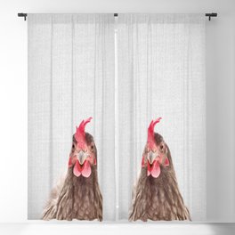 Chicken - Colorful Blackout Curtain