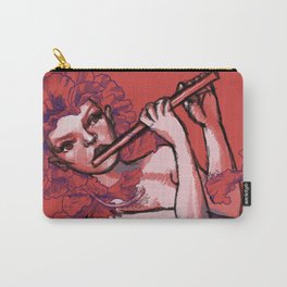 red hibiscus Carry-All Pouch