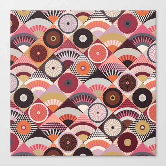 mountain berry Canvas Print