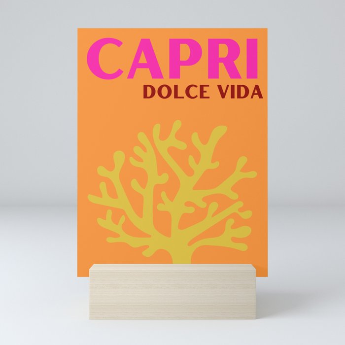 CAPRI Mini Art Print