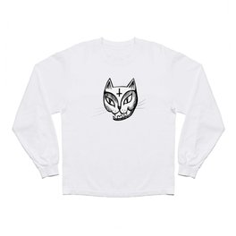Satan Kitty Long Sleeve T Shirt