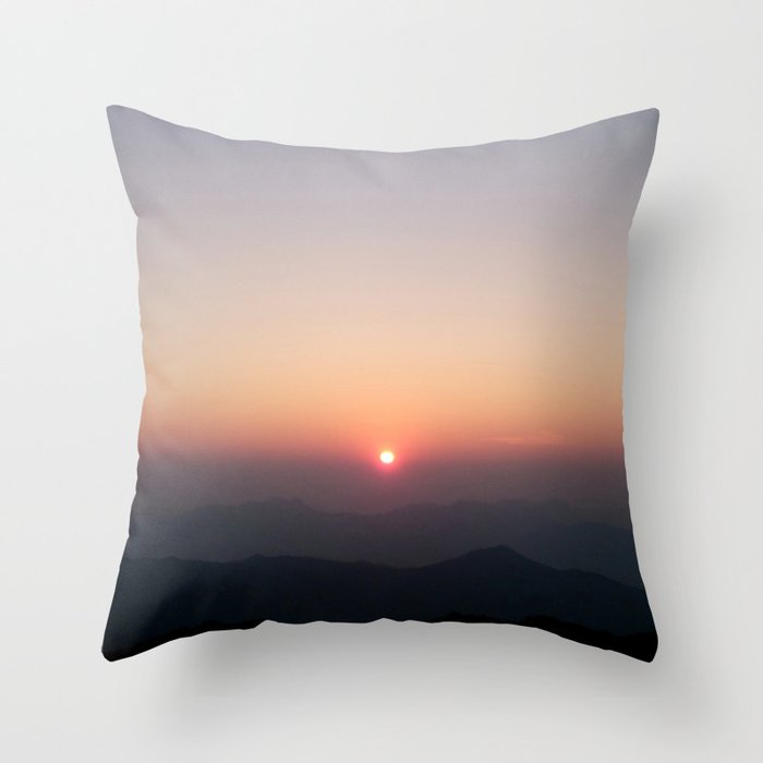 sunrise Throw Pillow