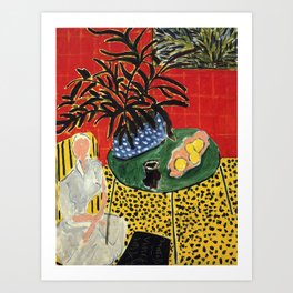 Interior with Black Fern - Henri Matisse Art Print