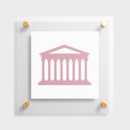 Italian landmark Pantheon- Tourist destination Floating Acrylic Print