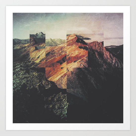 Fractions A89 Art Print