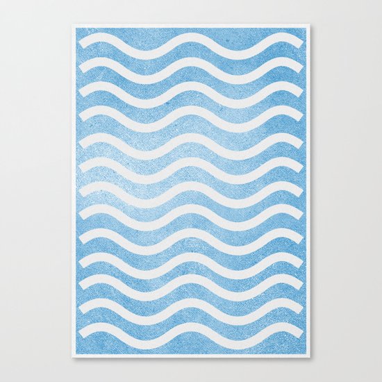 Waves. Canvas Print