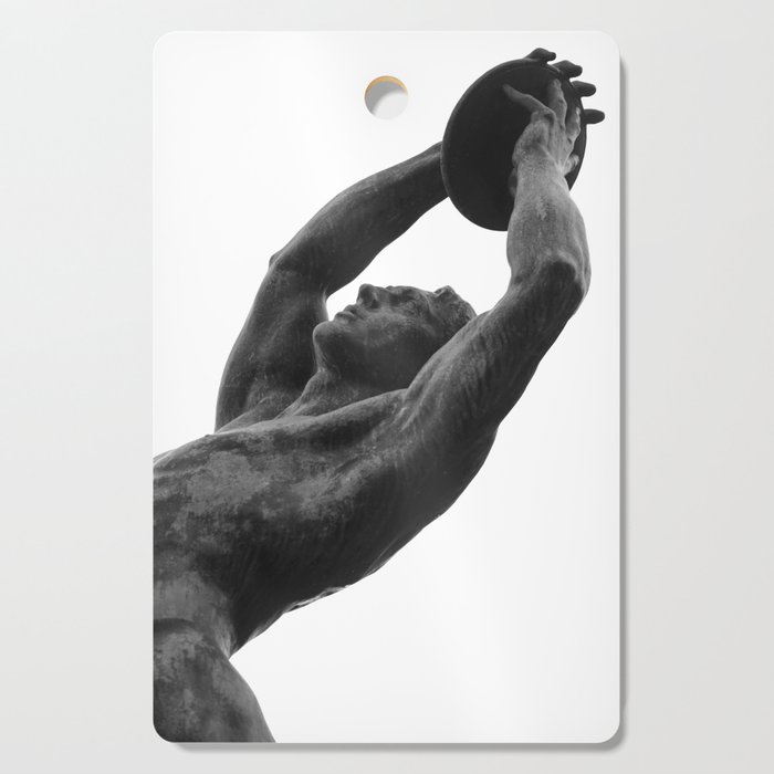 Olympic Discus Thrower Statue #4 #wall #art #society6 Cutting Board