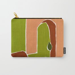 Abstract Interior Carry-All Pouch