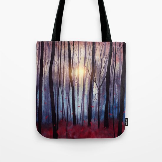 Red Feather Dance Tote Bag
