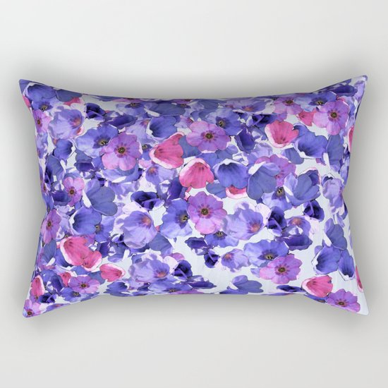 In the land of grey and pink Rectangular Pillow