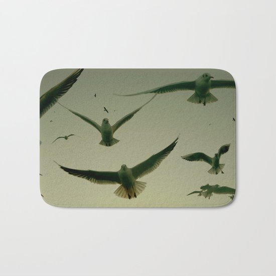 Green Hitchcock Bath Mat
