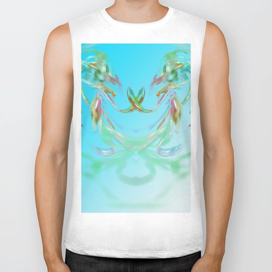 flower of love Biker Tank