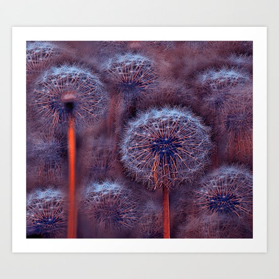 Floral abstract(5). Art Print