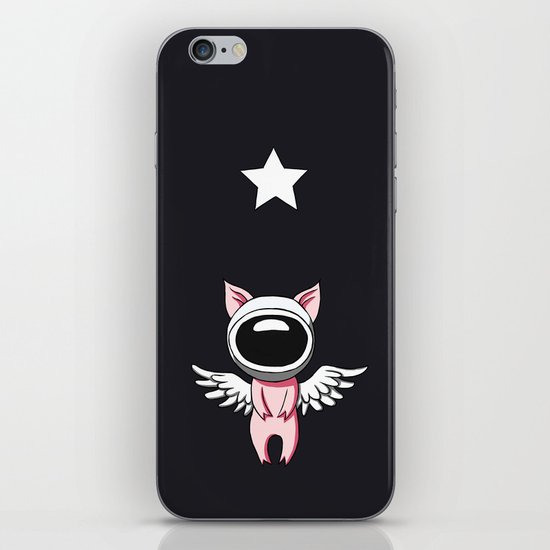 Piglet in Space iPhone & iPod Skin