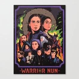 Warrior Nun S2  Canvas Print