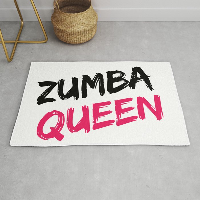 Zumba Queen Rug by Designs by Jenna Society6
