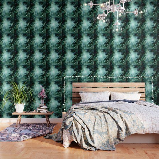 Orion Nebula Green Wallpaper By Vintageby2sweet Society6