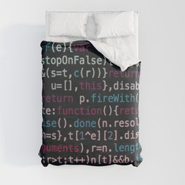 Computer Science Code Duvet Cover