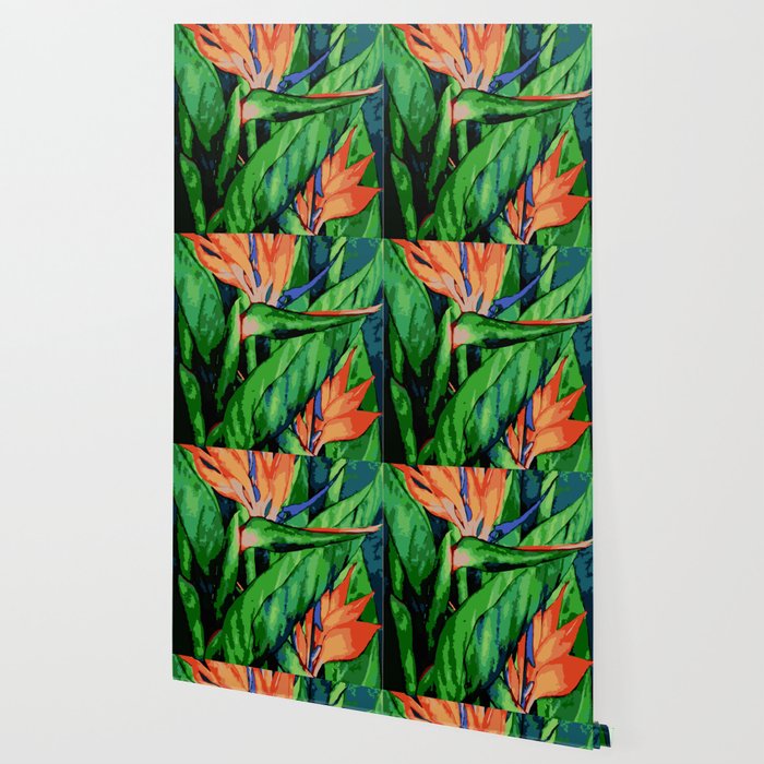 Bird Of Paradise Wallpaper By Smashingcool Society6
