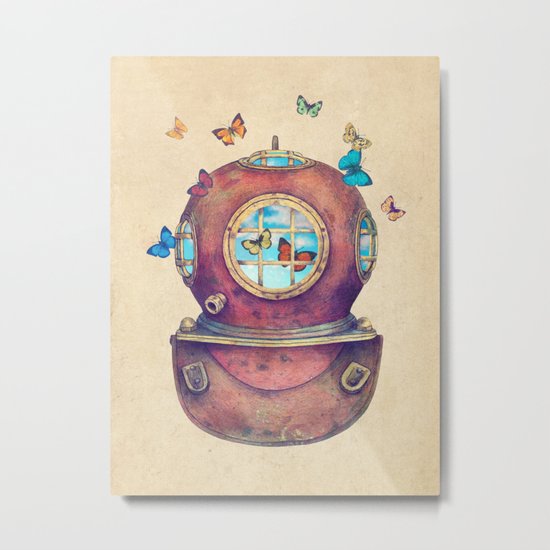 Inner Space Metal Print