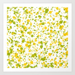 Speckled Citrus Art Print