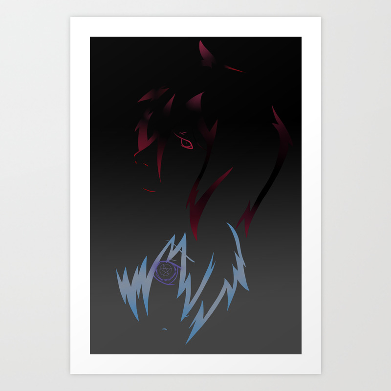 Ciel Phantomhive And Sebastian Michaelis Art Print By Phantommiss Society6