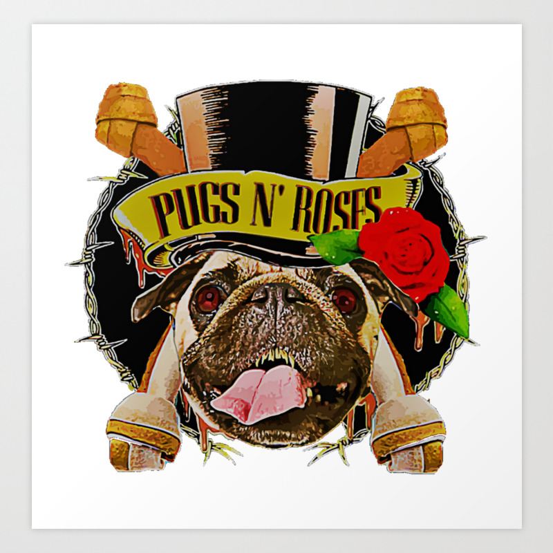 Pugs n roses best sale