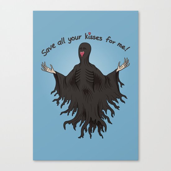 Save All Your Kisses For Me Canvas Print